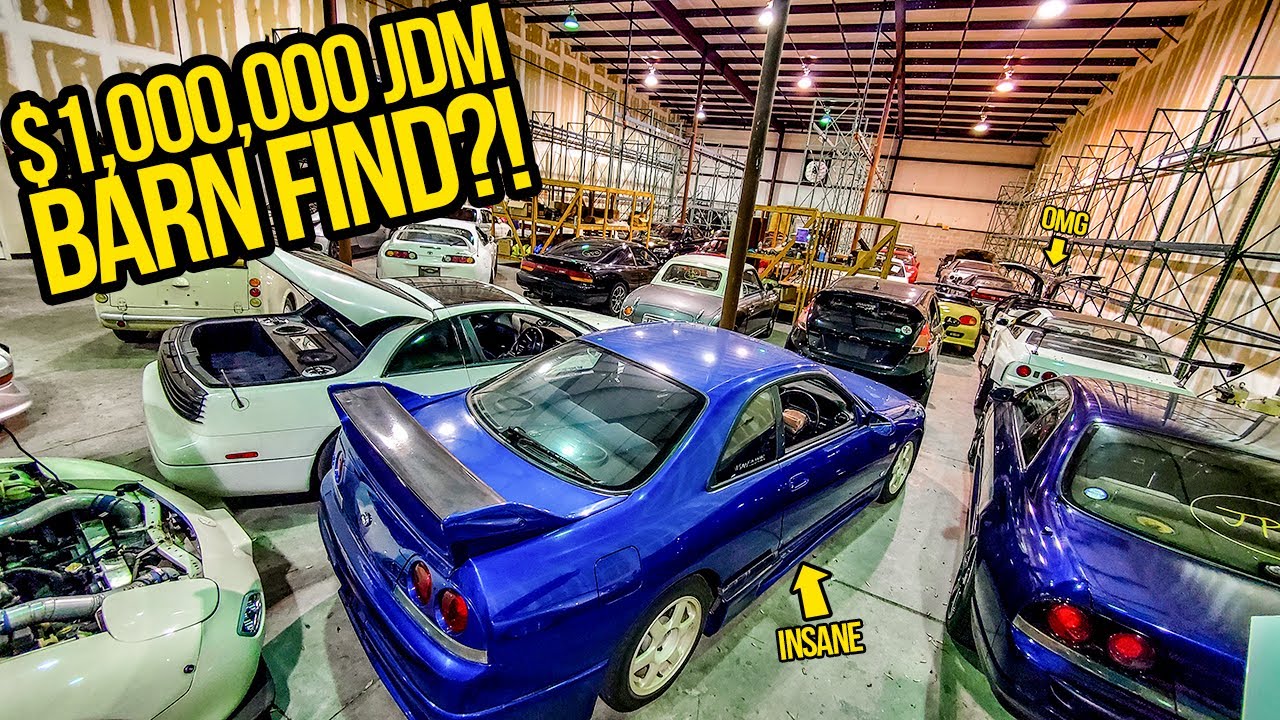 I Found $1,000,000+ Worth Of RARE Japanese DREAM Cars HIDDEN In A Garage (THEY ARE ALL FOR SALE!)