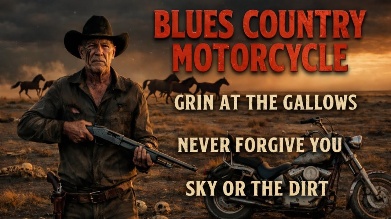 Smiling at the Gallows 😈 | Biker Outlaw Blues Rock Anthem