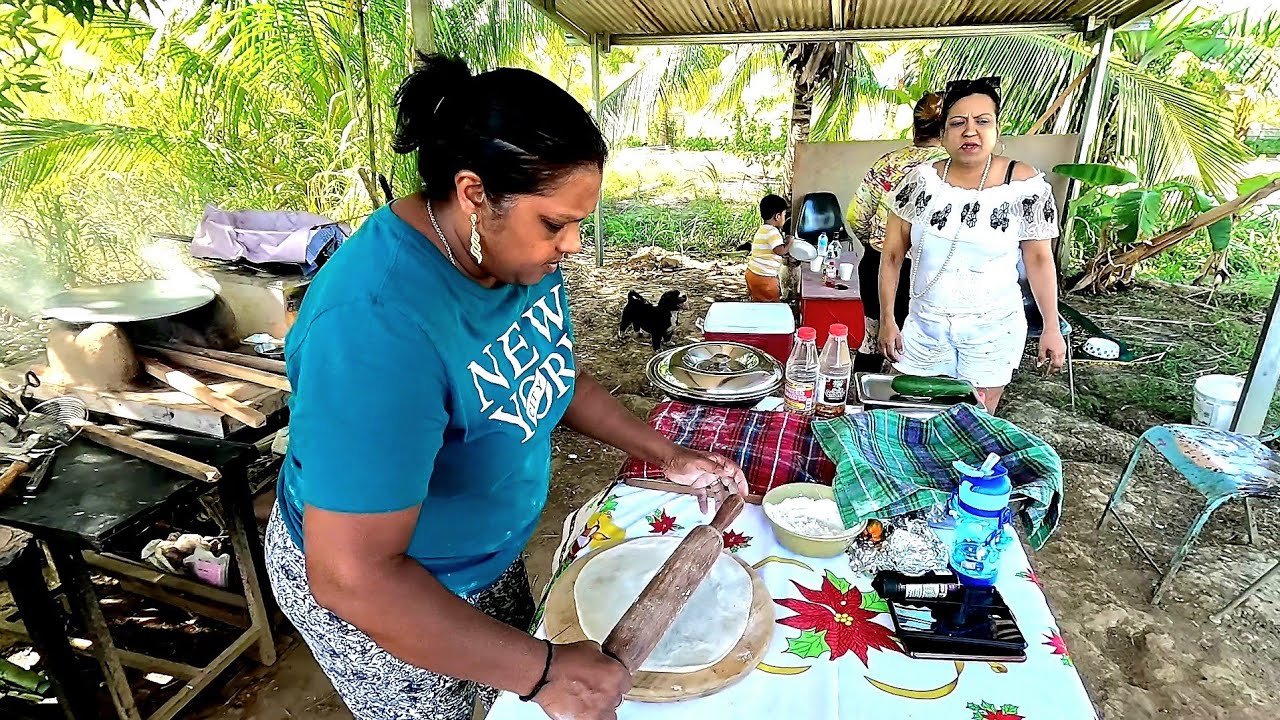 Sunday Cook In The Garden With Family 