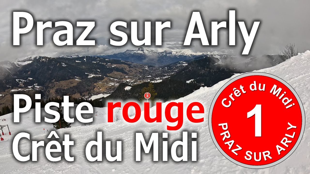 Praz-sur-Arly - Ski Alpin - Piste rouge 