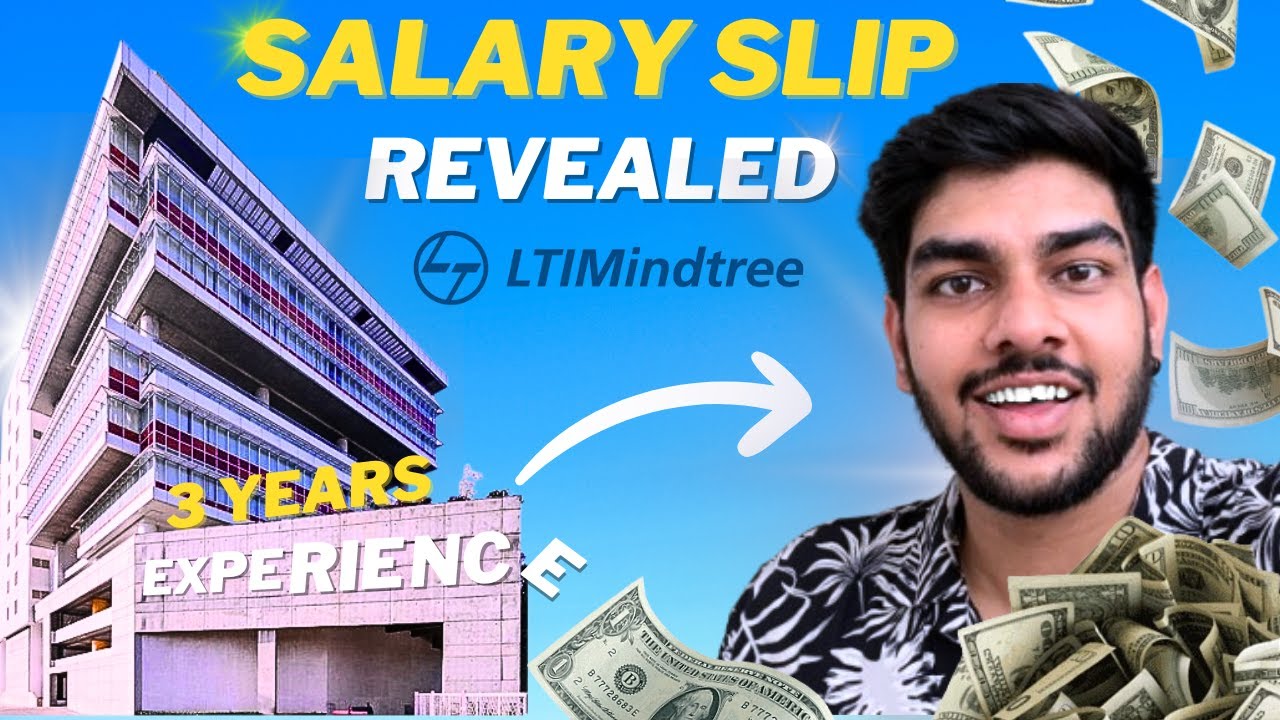 LTIMINDTREE Salary After 3 Years of Experience | GET & Associate Trainee Salary Slip | No INCREMENT?