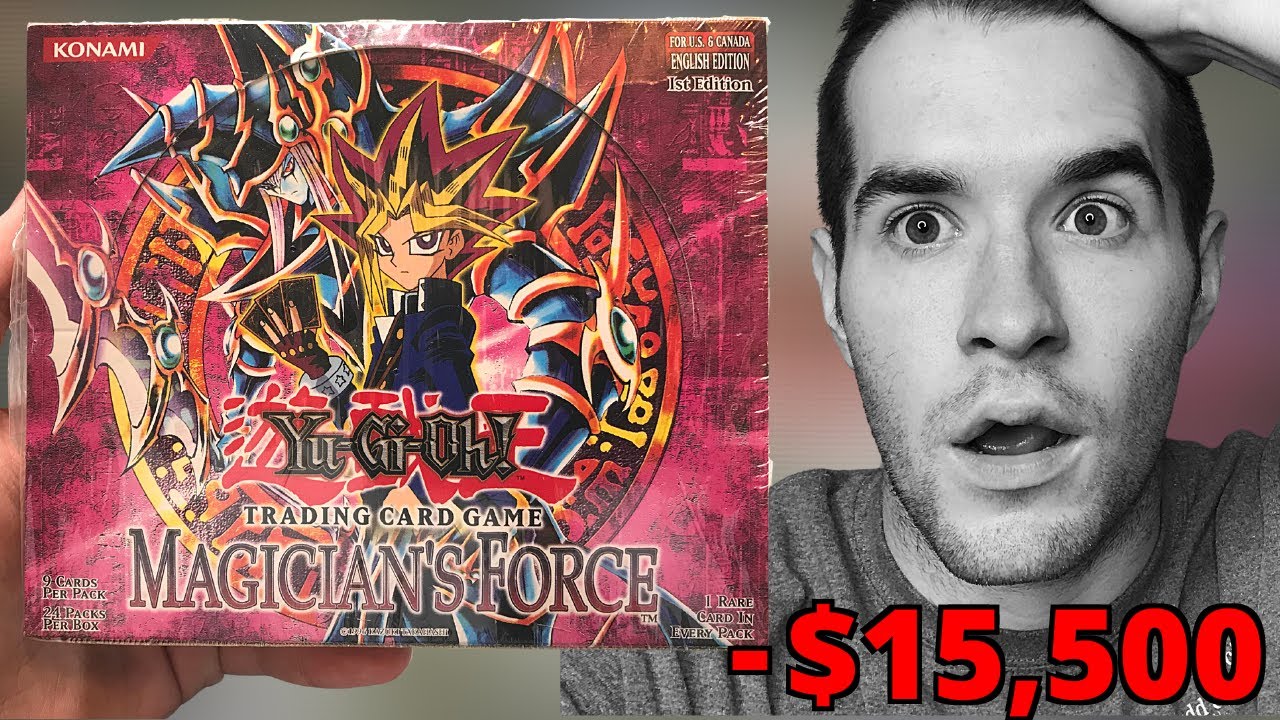 Opening A Magician’s Force 1st Edition Booster Box ($15,500)