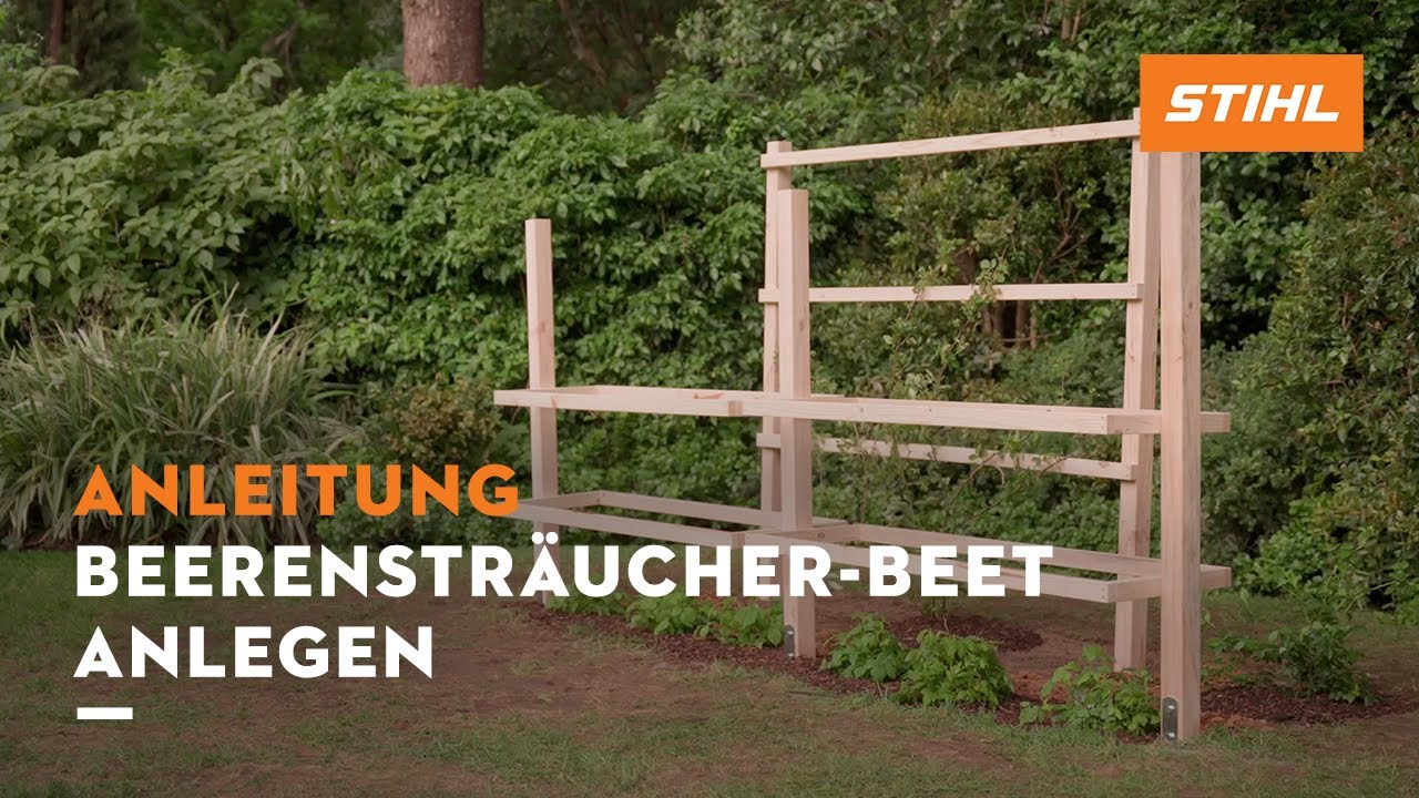 Beerensträucher-Beet anlegen | STIHL Anleitung