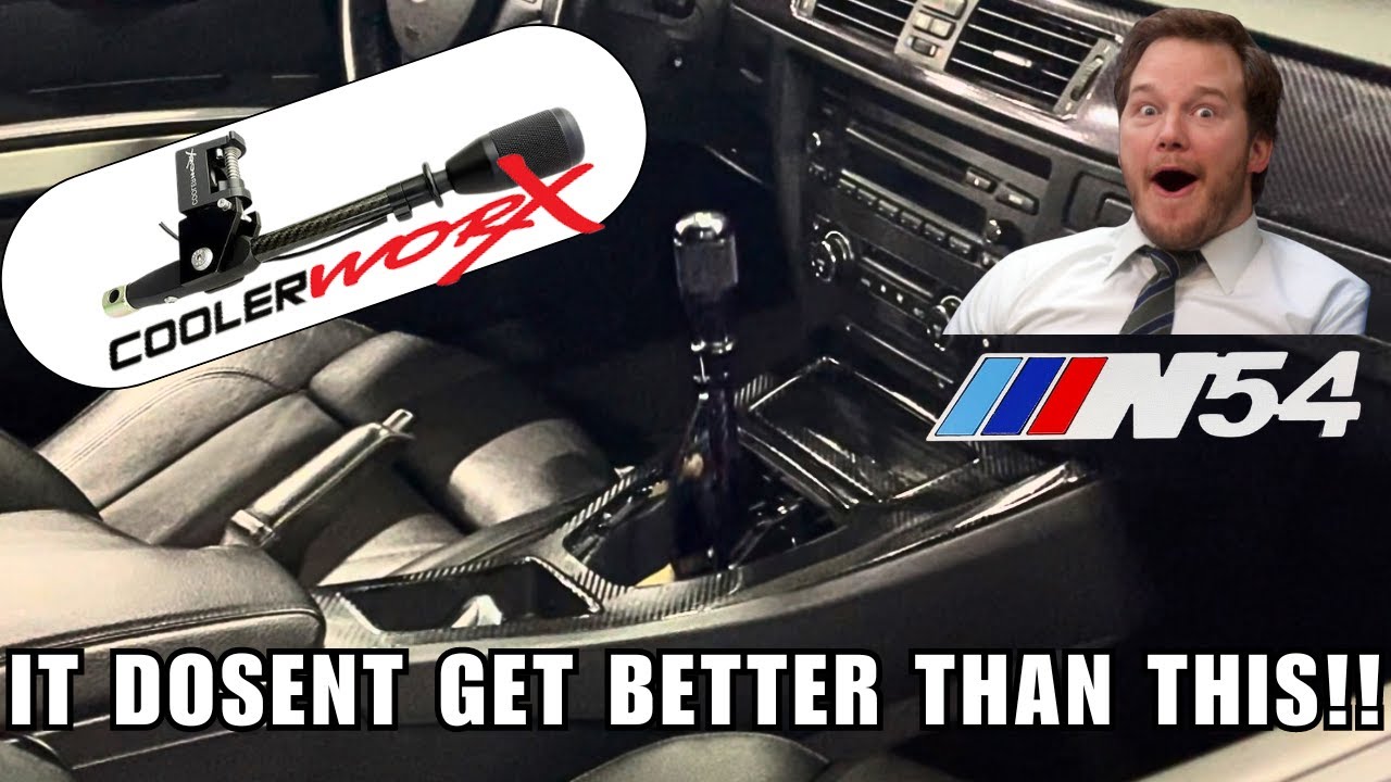 Changing The Entire Feel Of My Car - BMW 335I Coolerworxs Racing Shifter Install