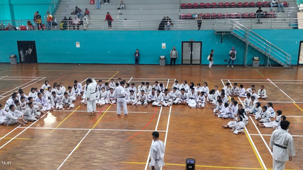 15.02.2026 Ujian kenaikan sabuk Karate #youtube #youtubeshorts 