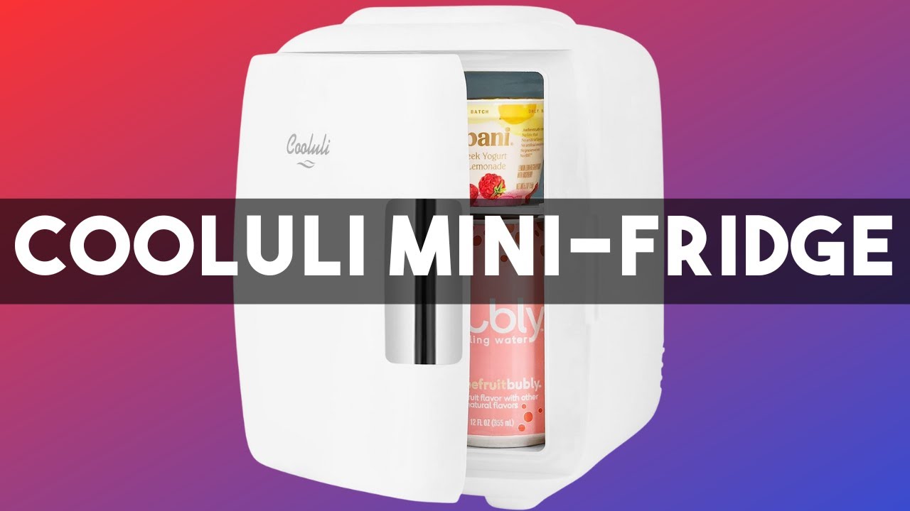 Discover the compact yet cool features of Cooluli Mini Fridge! #Cooluli #CooluliFridge #MiniFridge