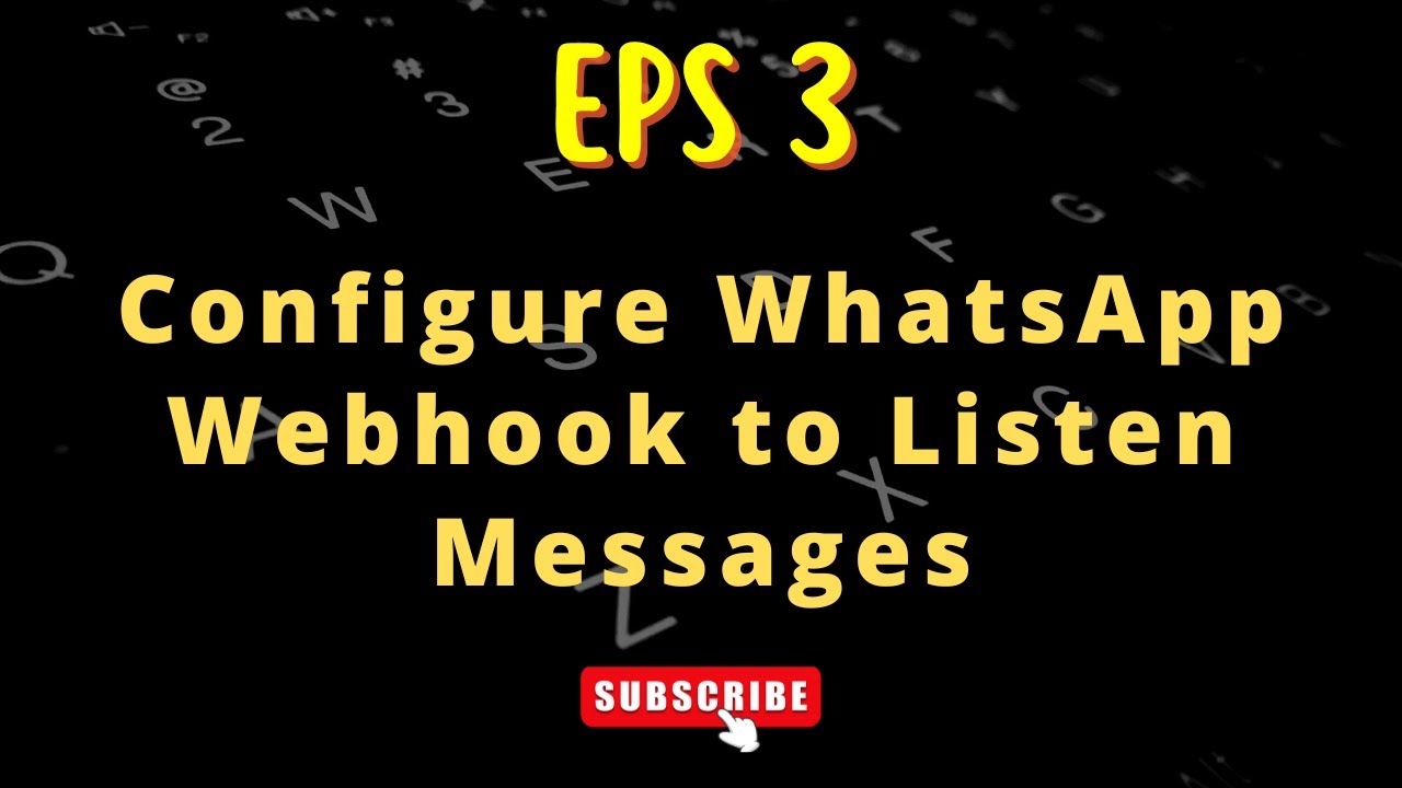 Настройте WhatsApp WebHooks для прослушивания сообщений в #salesforce