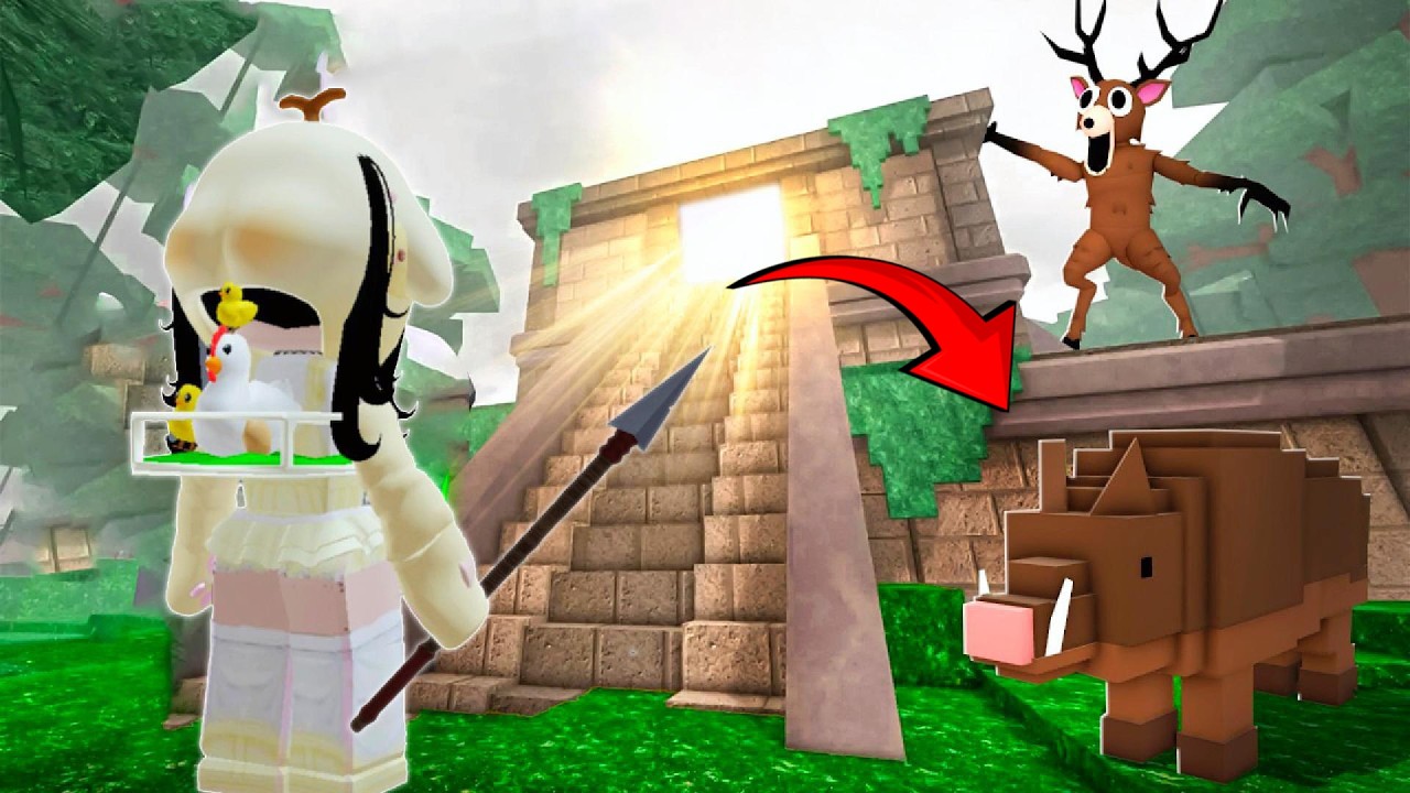 Sono sopravvissuta al NUOVO BIOMA della GIUNGLA in 99 notti nella foresta! Roblox