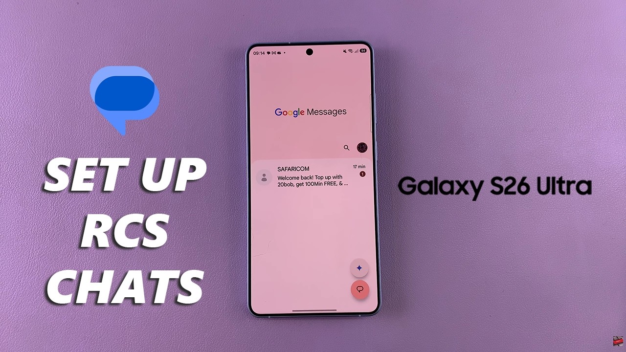 Samsung Galaxy S26 / S26 Ultra: Как включить RCS-чаты для Google Сообщений