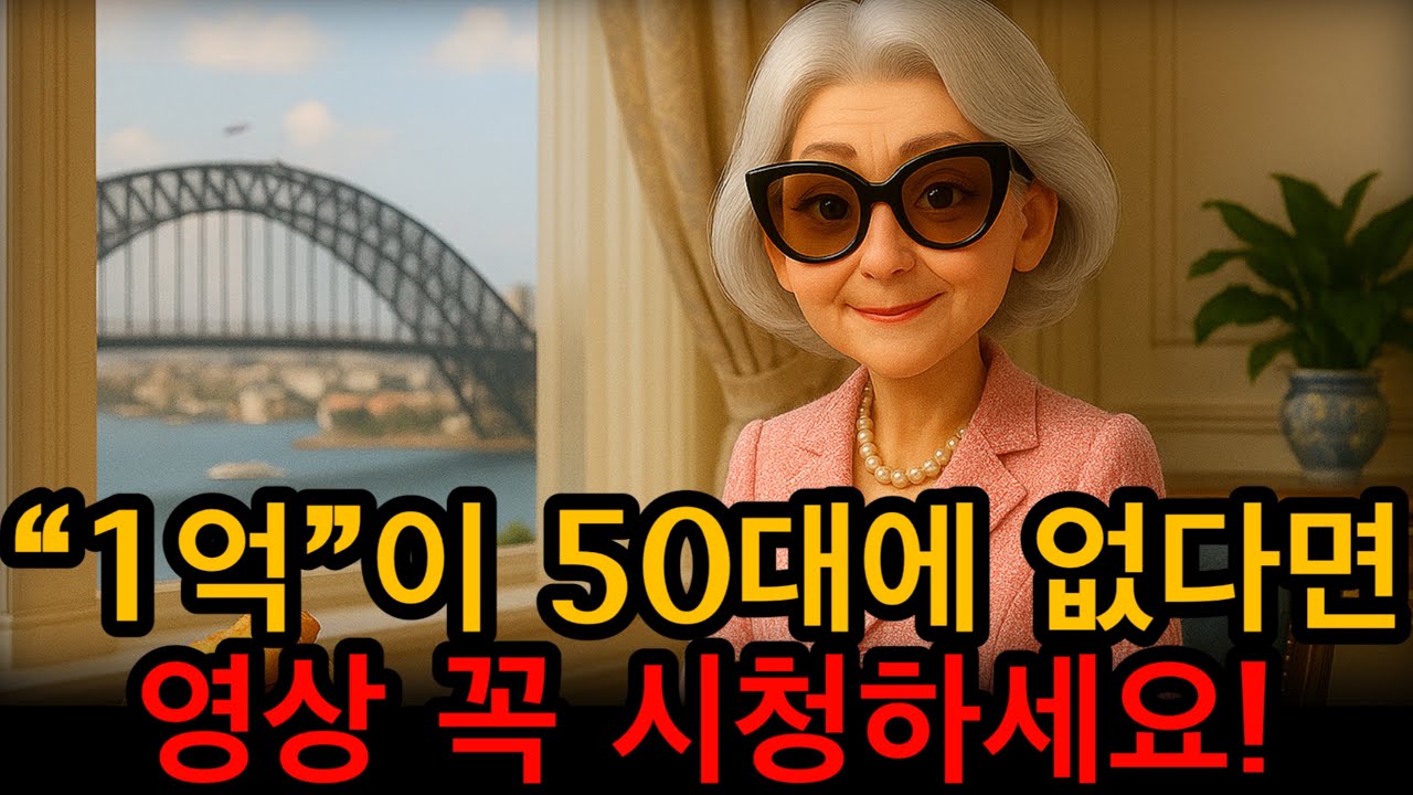 50대에 1억 못 모으면 평생 후회합니다. 함께 만들어 갑시다.