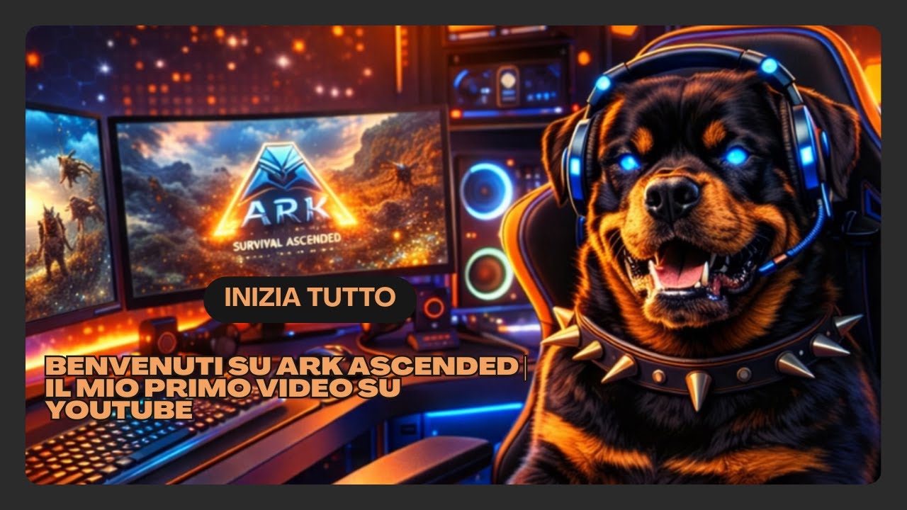 Benvenuti su ARK Ascended | Il mio primo video su YouTube