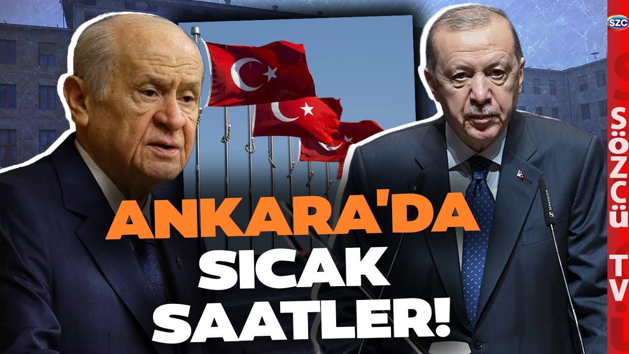 Devlet Bahçeli'den Bayrak Resti! Ankara'da Kıyamet Koptu! Erdoğan Esti Gürledi!
