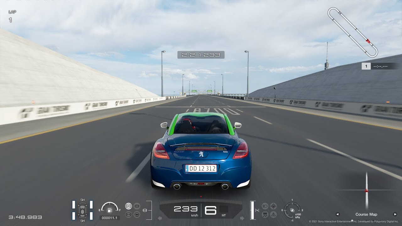 Gran Turismo Sport | Peugeot RCZ GT Line - Top Speed Km/h 233 Mph 144