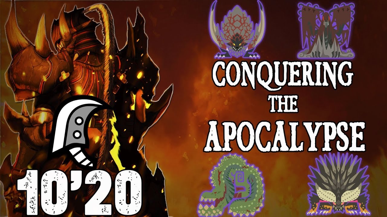 MHWorld PC - Conquering the Apocalypse | Solo [10'20] Greatsword | TA