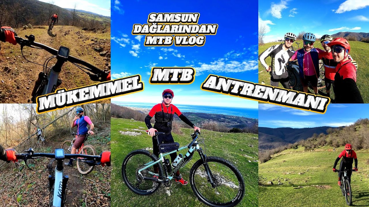 Samsun Kocadağ Eteklerinde Dağ Bisikleti Antrenmanı / TeamO2cc. MTB VLOG
