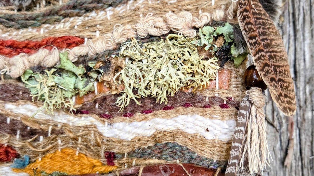 Behind the scenes weaving art with a short story.. .