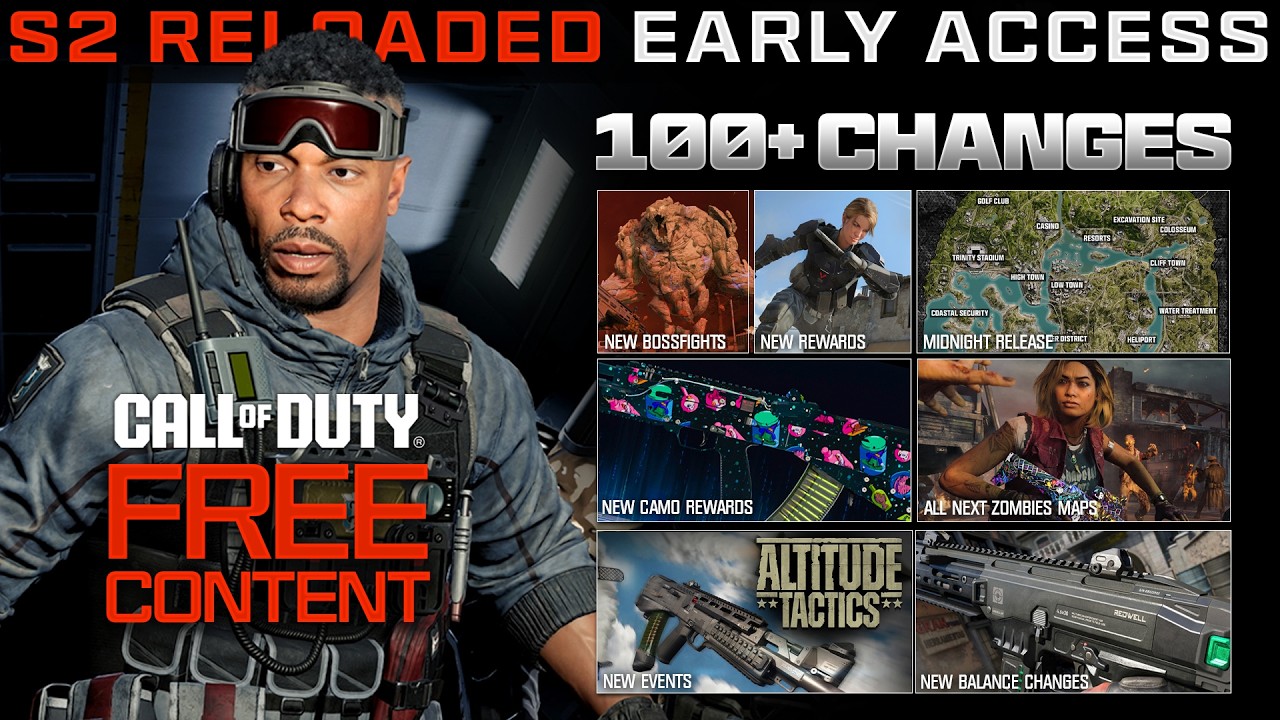 ALL NEW Black Ops 7 Season 2 Reloaded Early Access Content! (New Download, Events, Blackout & MORE!)
