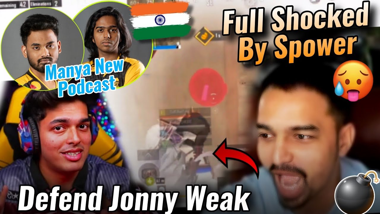 Mazy Defend Jonny💛 •  Shocked By Spower 🥵 Reveal Manya Podcast 🚨 Aaru Choose Godl In Top 4 🇮🇳 