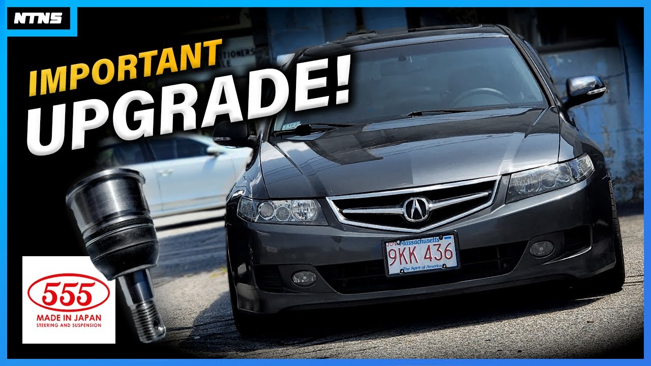 Upgrade Honda/Acura SAFETY with Sankei 555 Lower Ball Joints: BRUTAL Step-by-Step Install on my TSX!