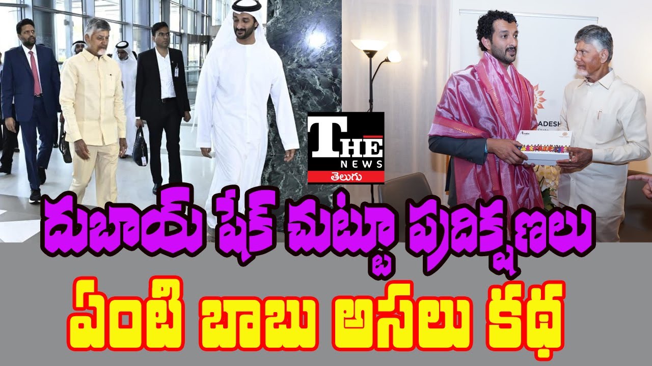 Chandrababu–UAE Meetings in Davos: How Many Projects Did AP Actually Get?
