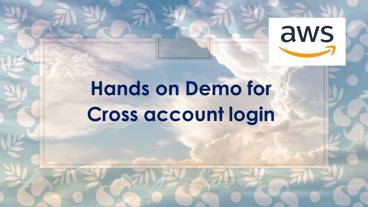how to implement aws cross account login