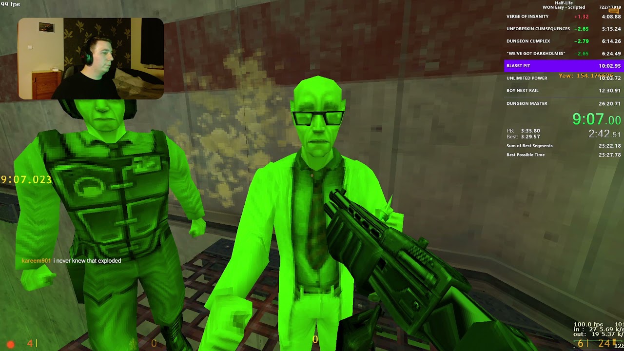 Half-Life Speedrun in 26:04.761[Scripted, Former WR]
