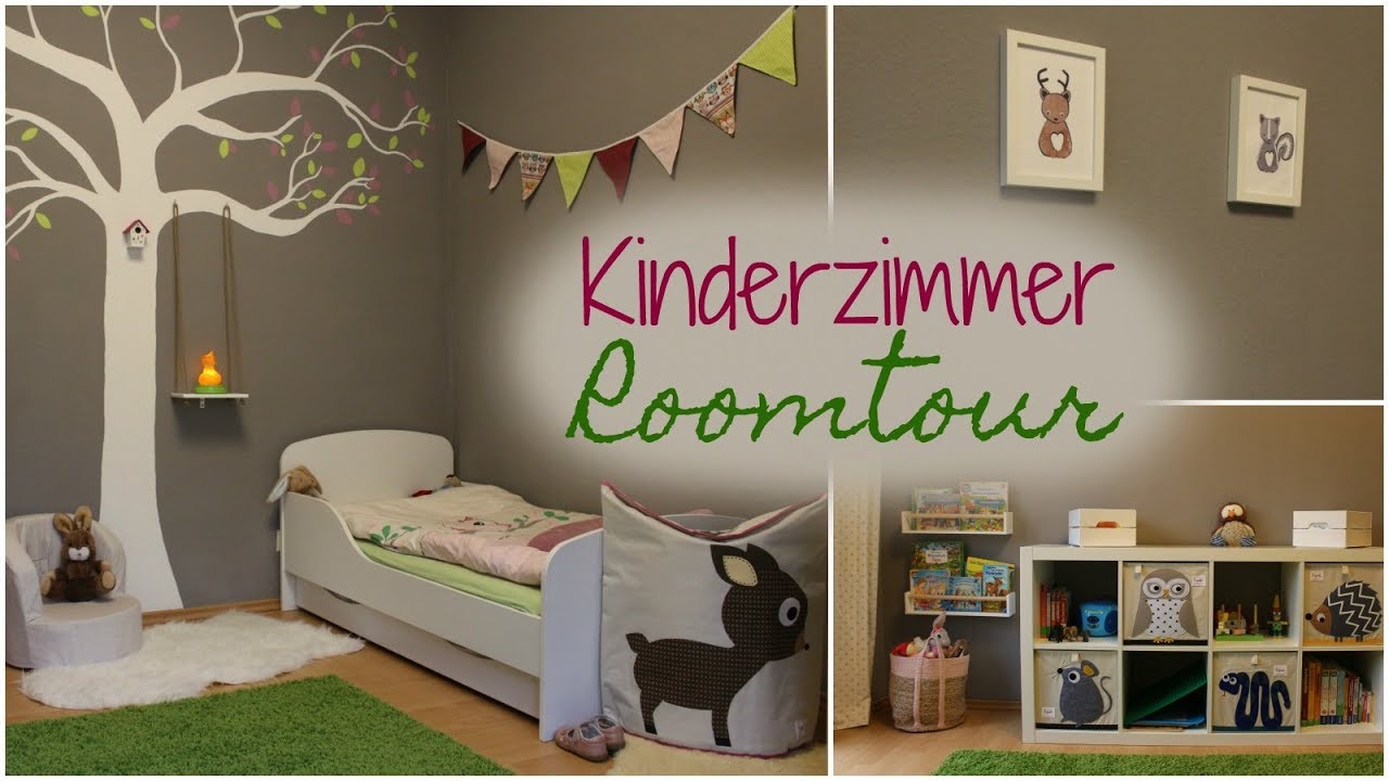 Waldtiere Kinderzimmer ROOMTOUR 🦊| Babyschritte