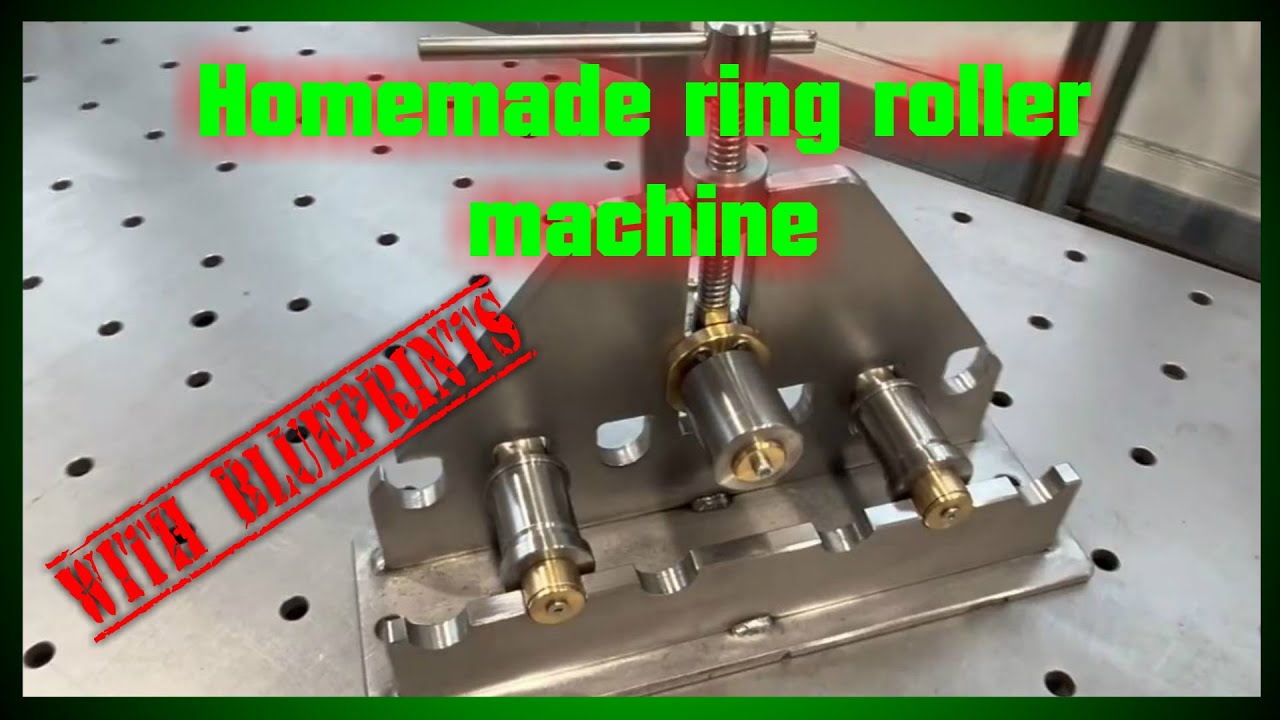 Build Your Own Precision Roller Bending Machine! (leistungsfähige Ringbiegemaschine!)