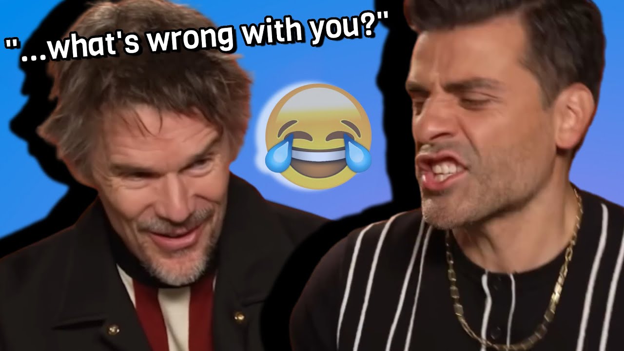 Oscar Isaac being hilarious for 10 minutes straight