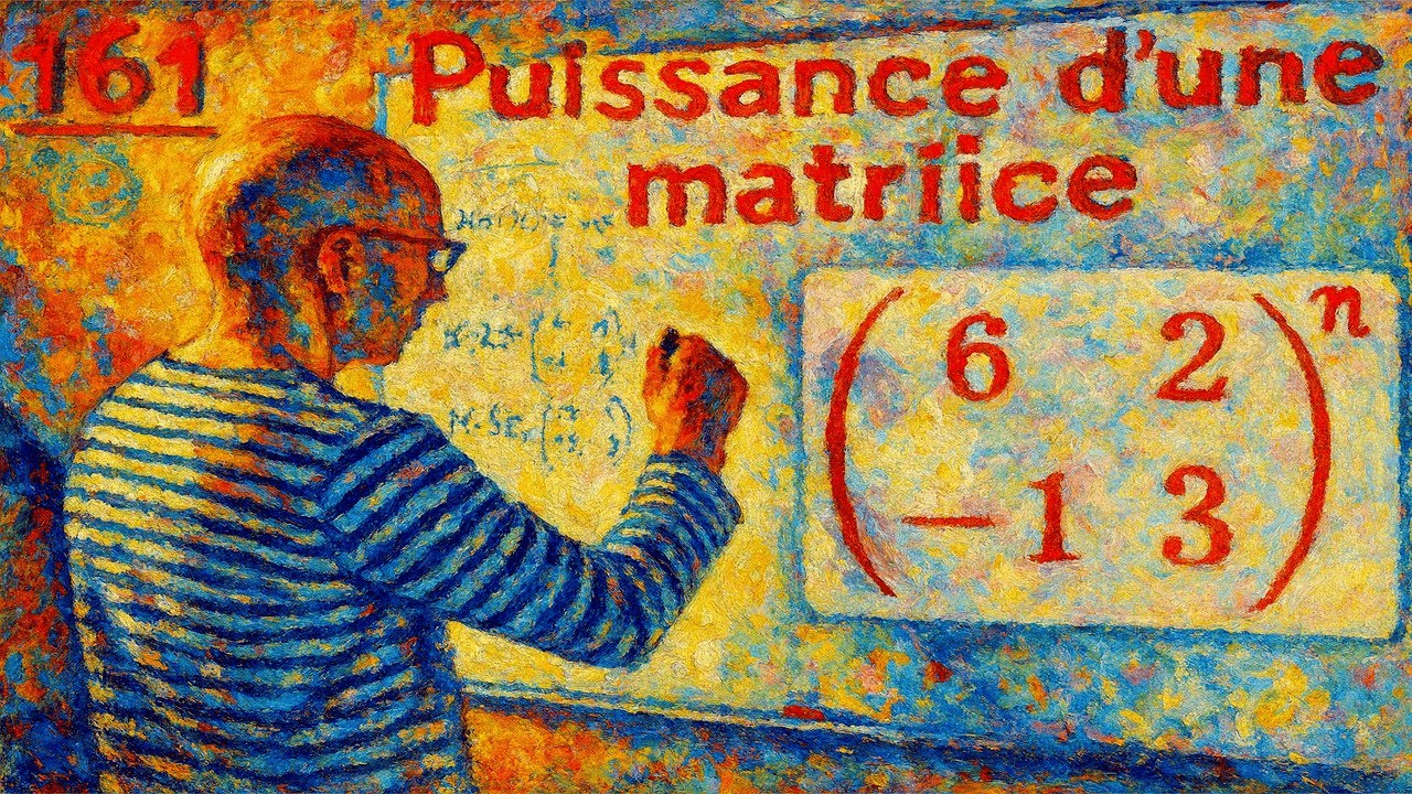 161- Comment calculer facilement la puissance d'une matrice