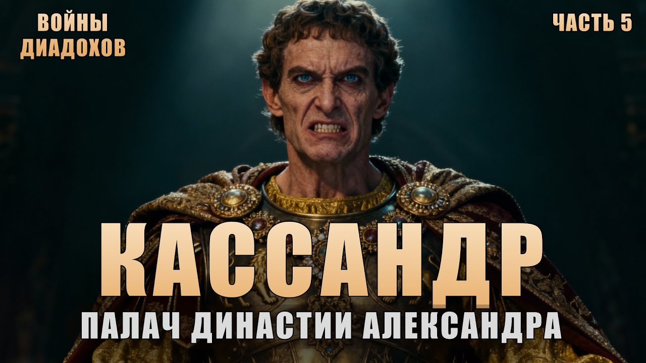 КАССАНДР: Убийца матери, жены и сына Александра | Войны Диадохов: эпизод 5