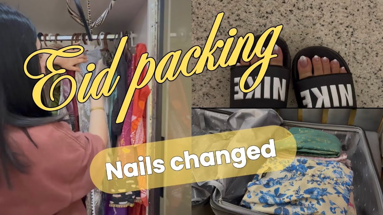 Eid packing for dera || my Shoes collection for eid