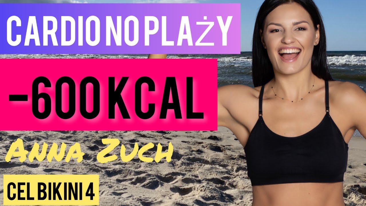 CARDIO - 600 KCAL NA PLAŻY