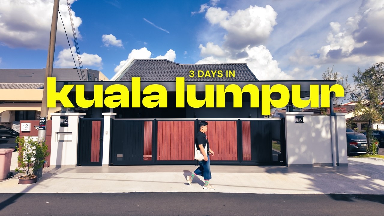 Kuala Lumpur vlog | 3 ngày khám phá thành phố nhộn nhịp đa văn hóa