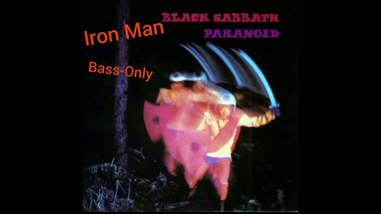 Black Sabbath - Iron Man (Bass Only)
