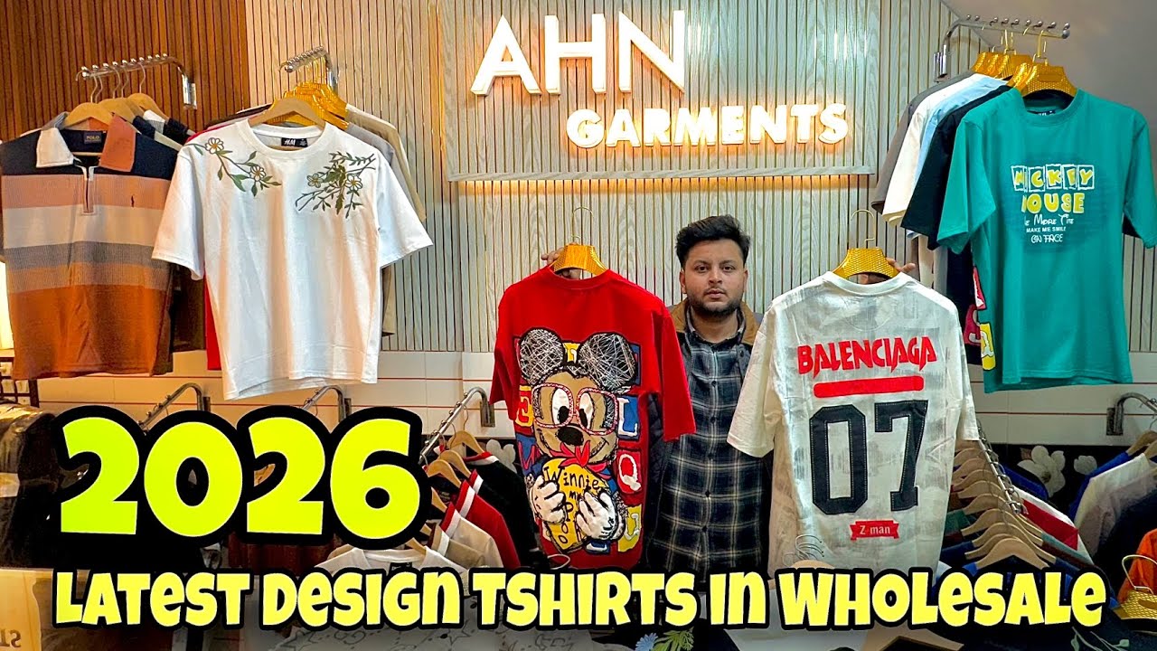 Dhamakedar Latest Summer Collection 2026 Wholesale | Down Shoulder Tshirts | AHN Garments Delhi 