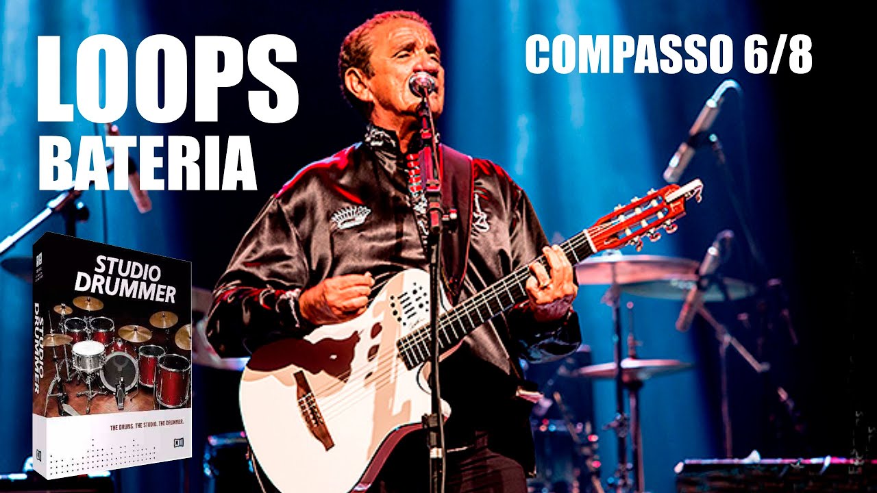 Loops de Bateria Zé Ramalho compasso 6/8