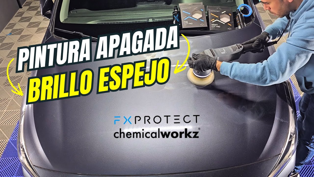 De Pintura Apagada a Brillo Espejo: Pulido Profesional con FX Protect