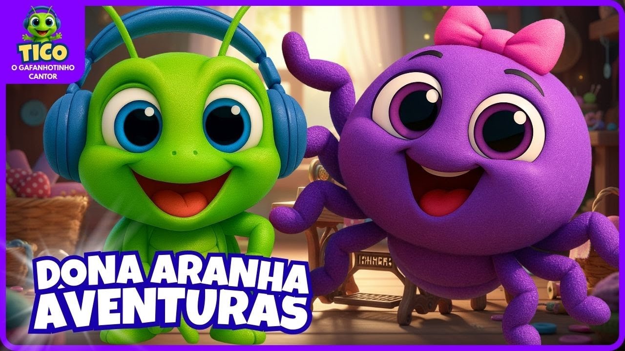 🐞🐸✨ 120 Minutos Tico, Pintinho e a Dona Aranha Música Infantil com Coreografia @ticogafanhotinho