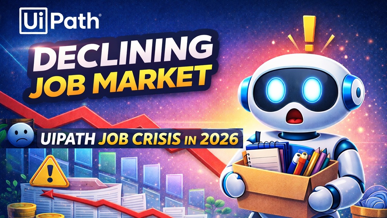 📉 Declining Job Market for UiPath RPA — What’s Really Happening?
