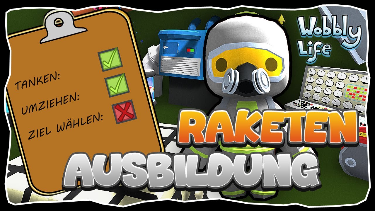 RAKETEN AUSBILDUNGSZENTRUM 💛 IN WOBBLY LIFE | DAS TRAINING IM INNEREN DER RAKETE #wobblylife #mods