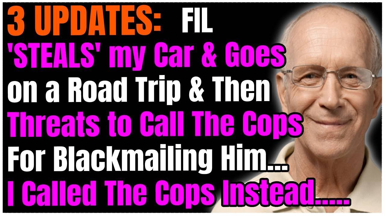 3 UPDATES: FIL STEALS my Car & Threats to Call Cops For Blackmailing Him.. I Called The Cops Instead