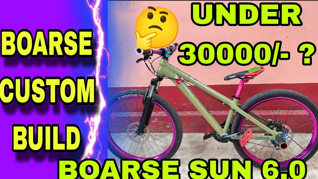 Custom build boarse sun 6.0 under 30000/-    ||.    Under 30000/- stunt bike build 