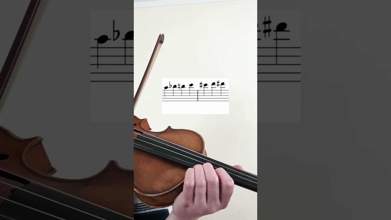 E string third position notes #violin #music