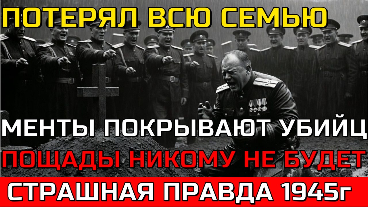 Милиция смеялась над горем. Роковая ошибка продажных ментов. Фронтовик мстит системе за убитую семью