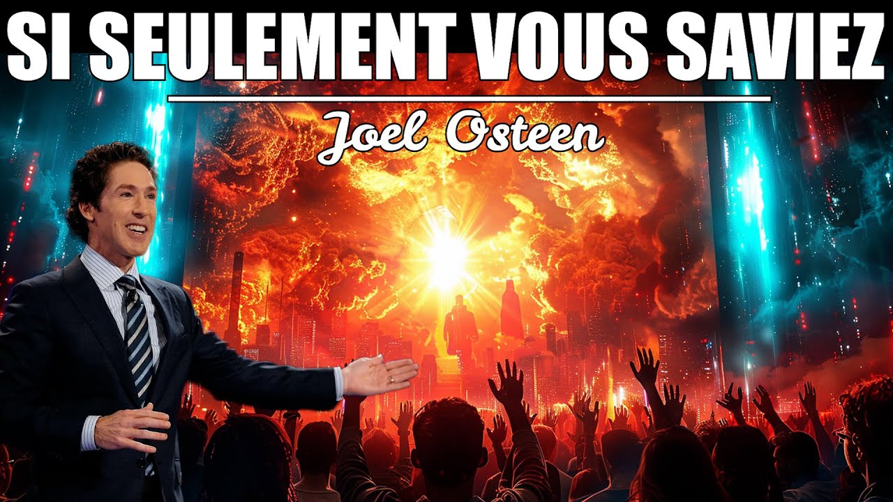 SI SEULEMENT TU SAVAIS CE QUE DIEU FAIT POUR TOI EN COULISSE | Joel Osteen