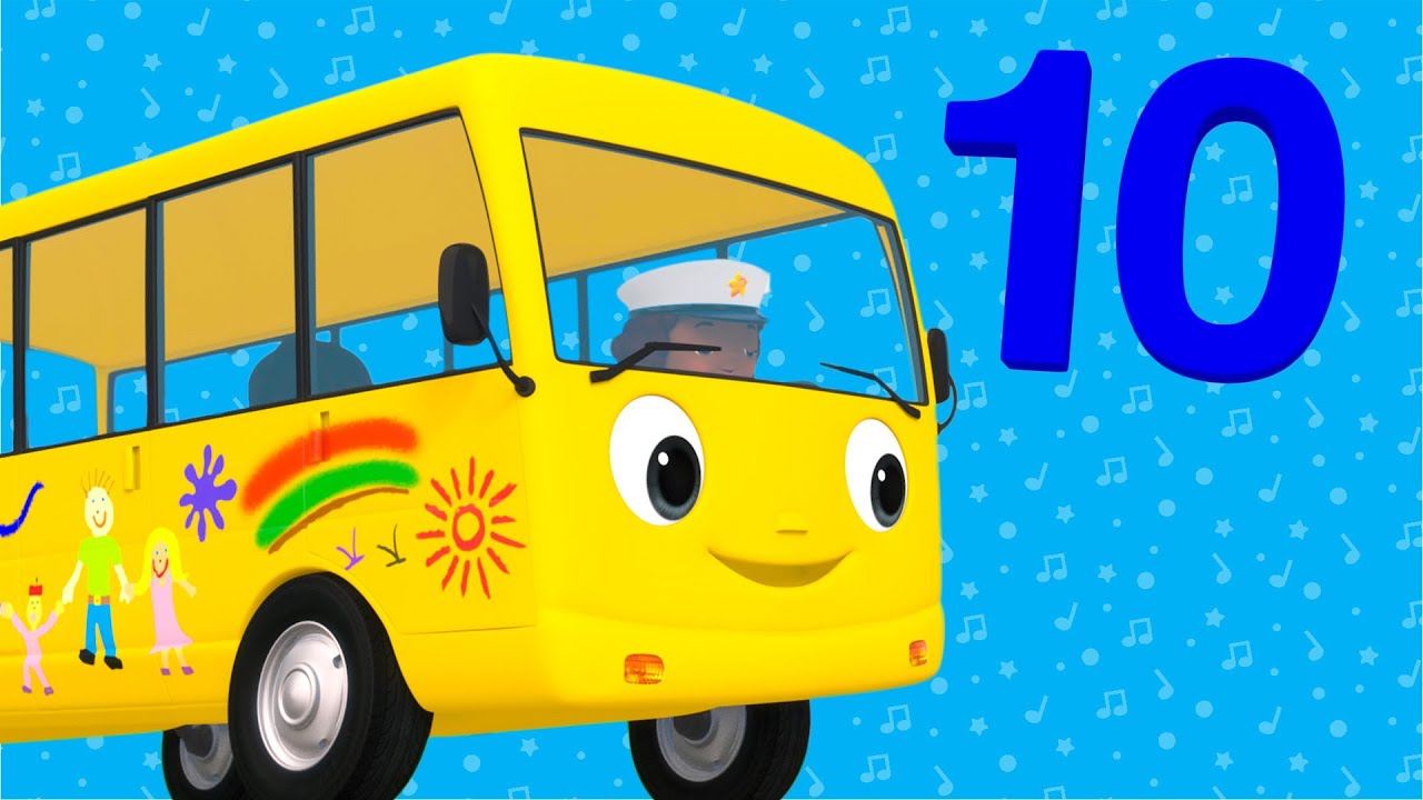 Ten Little Buses 🚌 Little Baby Bum Nursery Rhymes | Counting For Kids | Toddler Learning Kids Songs