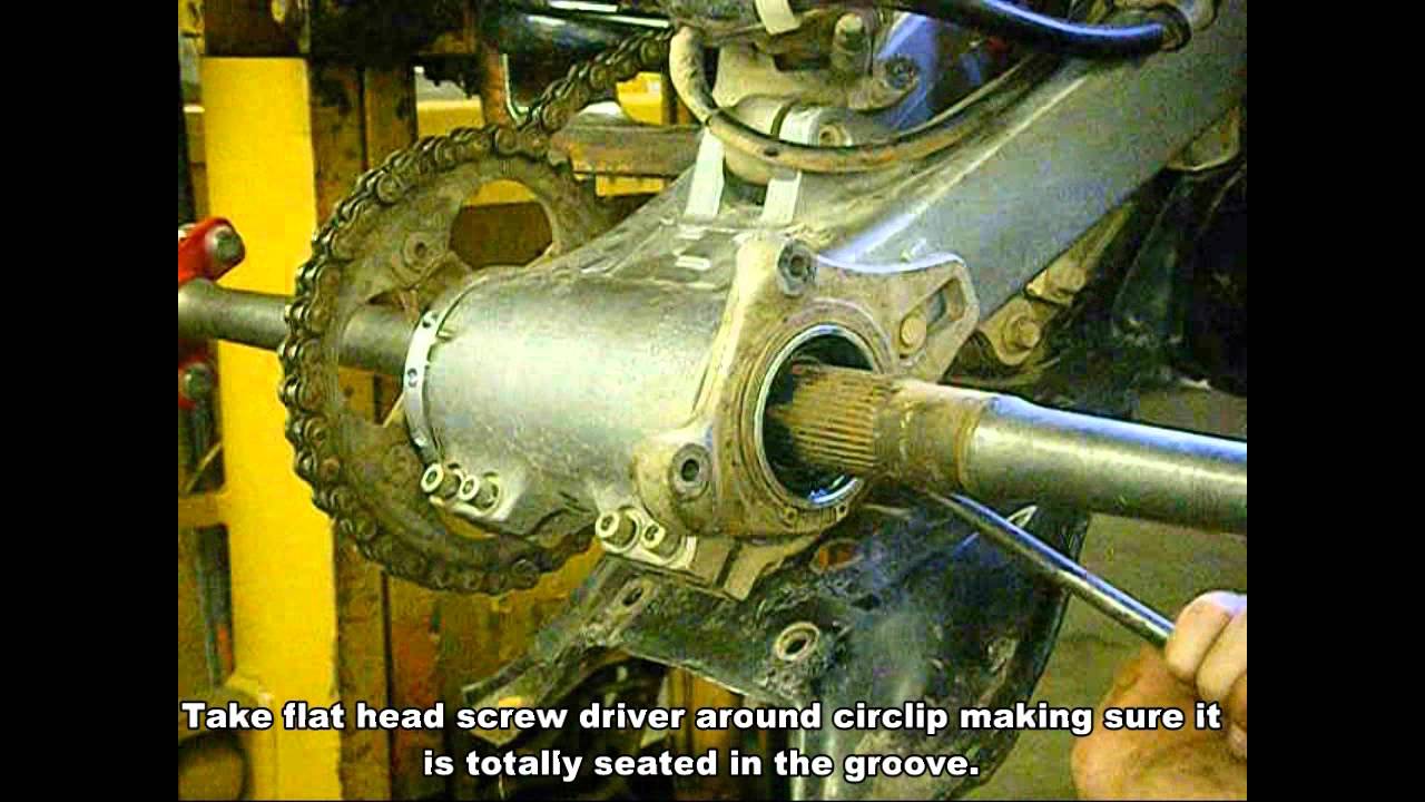 Honda 400EX Bearing Carrier Install - Super ATV