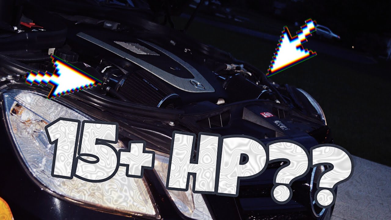 HOW TO INSTALL COLD AIR INTAKE! Mercedes E350