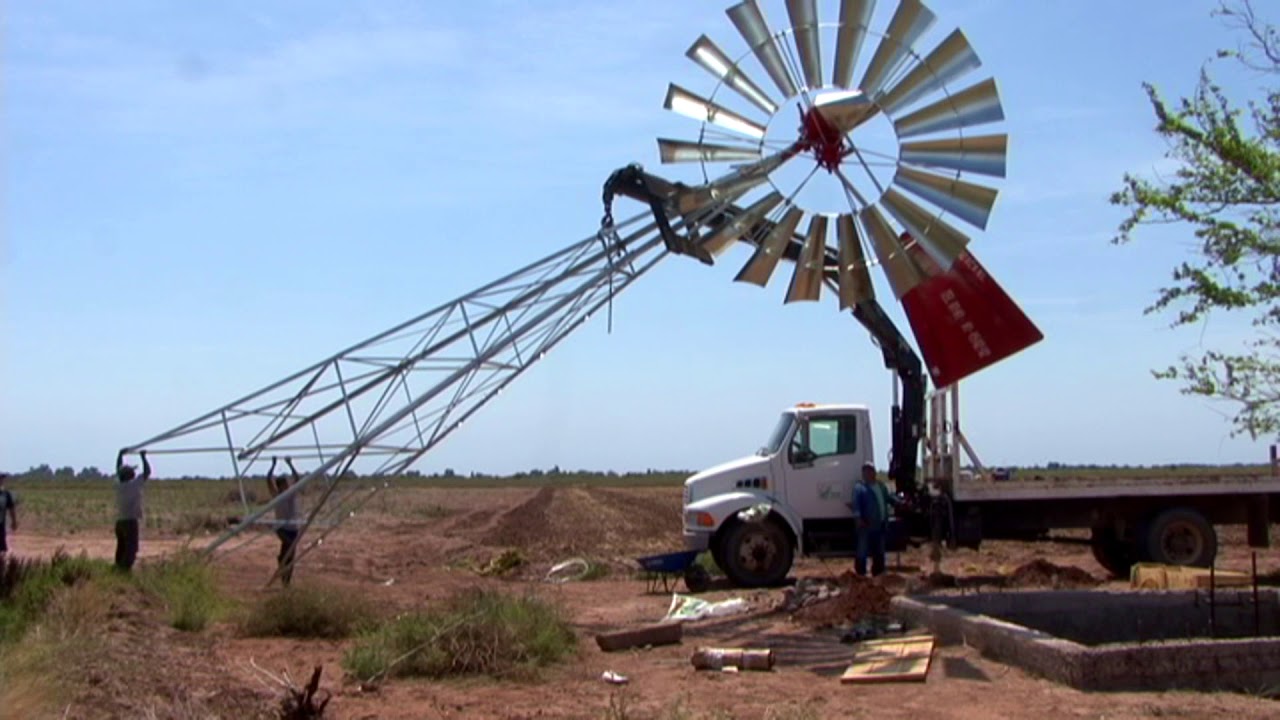 Desalinización de suelos agrícolas por medio del bombeo del drenaje con energía eólica